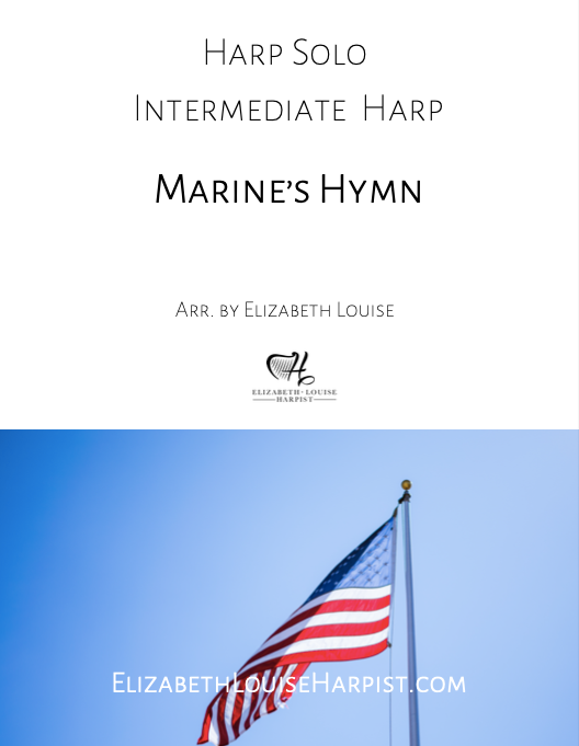 Marine's Hymn for Intermediate Harp