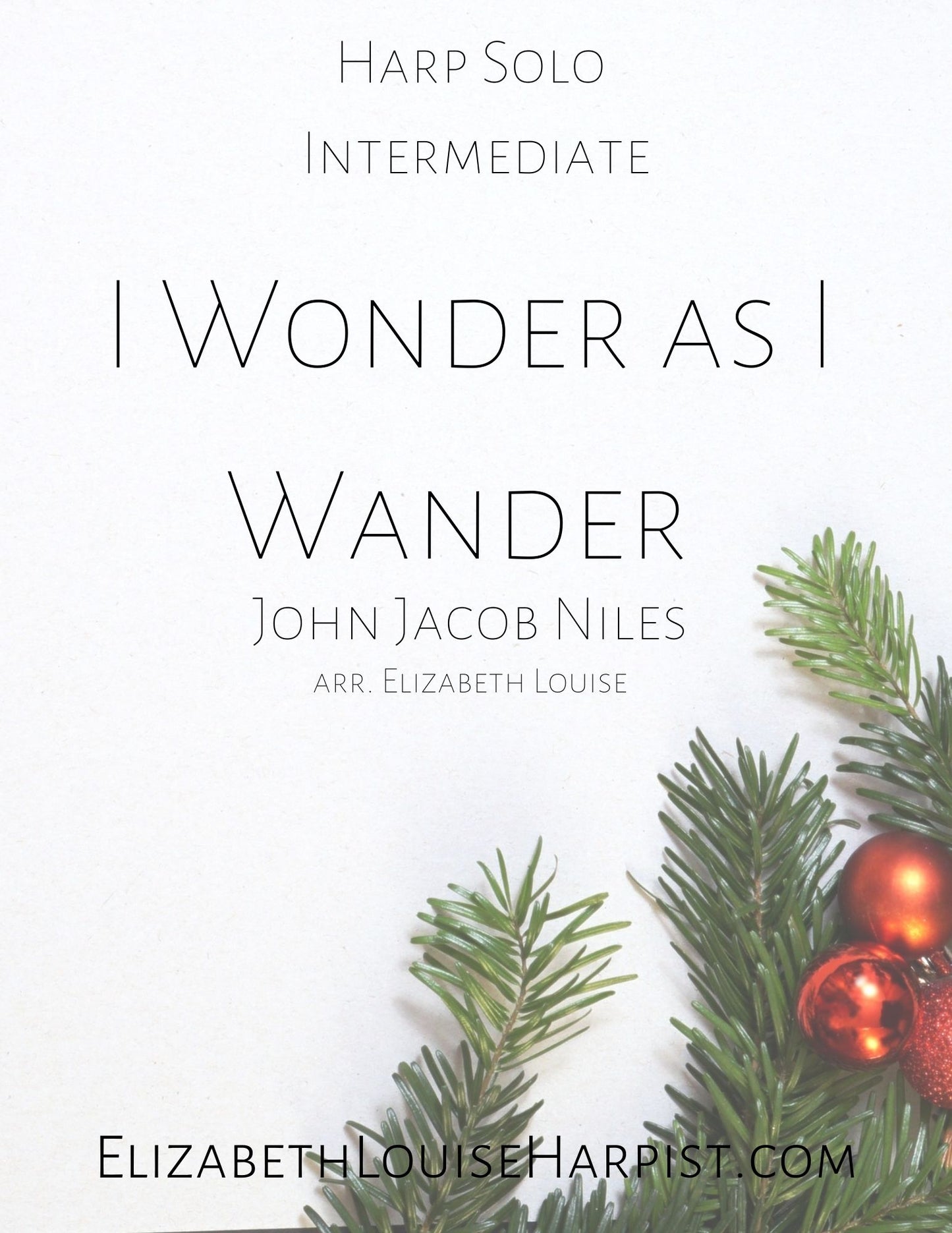 I Wonder as I Wander (Intermediate)